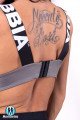 Топ Lace-up sport bra N694 Grey